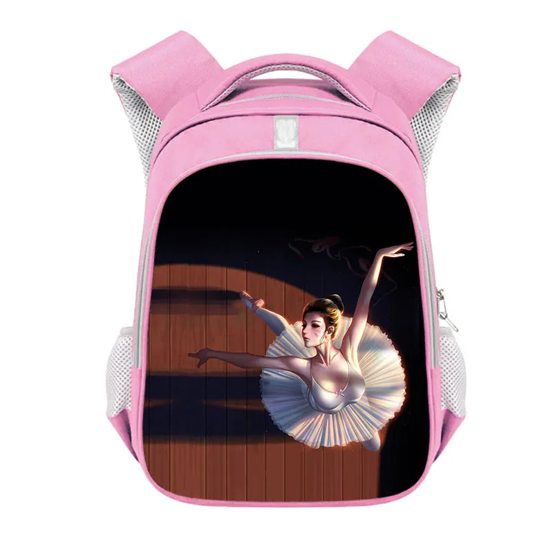 Mochila Escolar Rosa de Bailarina - CityBag