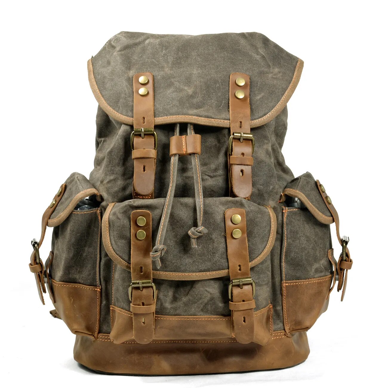 Mochila Vintage de Lona Encerada - CityBag