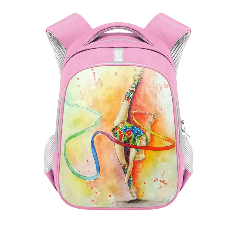 Mochila Escolar Rosa de Bailarina - CityBag