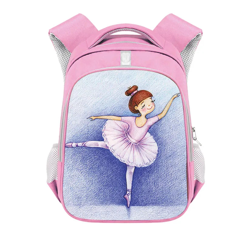 Mochila Escolar Rosa de Bailarina - CityBag