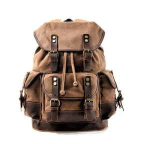 Mochila Vintage de Lona Encerada - CityBag