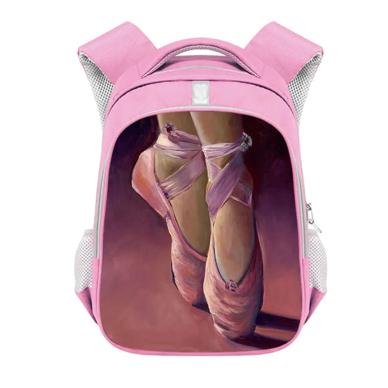 Mochila Escolar Rosa de Bailarina - CityBag