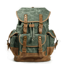 Mochila Vintage de Lona Encerada - CityBag