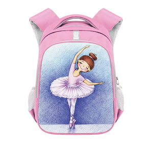 Mochila Escolar Rosa de Bailarina - CityBag