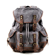 Mochila Vintage de Lona Encerada - CityBag