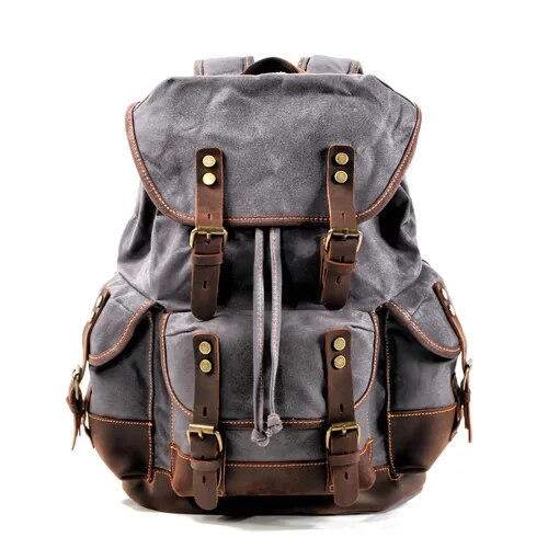 Mochila Vintage de Lona Encerada - CityBag