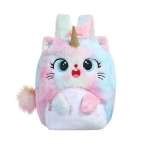 Mochila Infantil Gatinho Unicórnio - CityBag