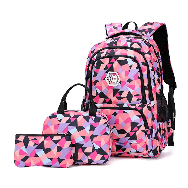 Kit Escolar Infantil 3 peças: Mochila, Bolsa e Estojo - CityBag