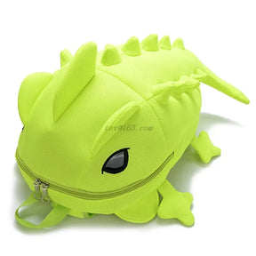 Mochila Escolar Juvenil Camaleão 3D - CityBag