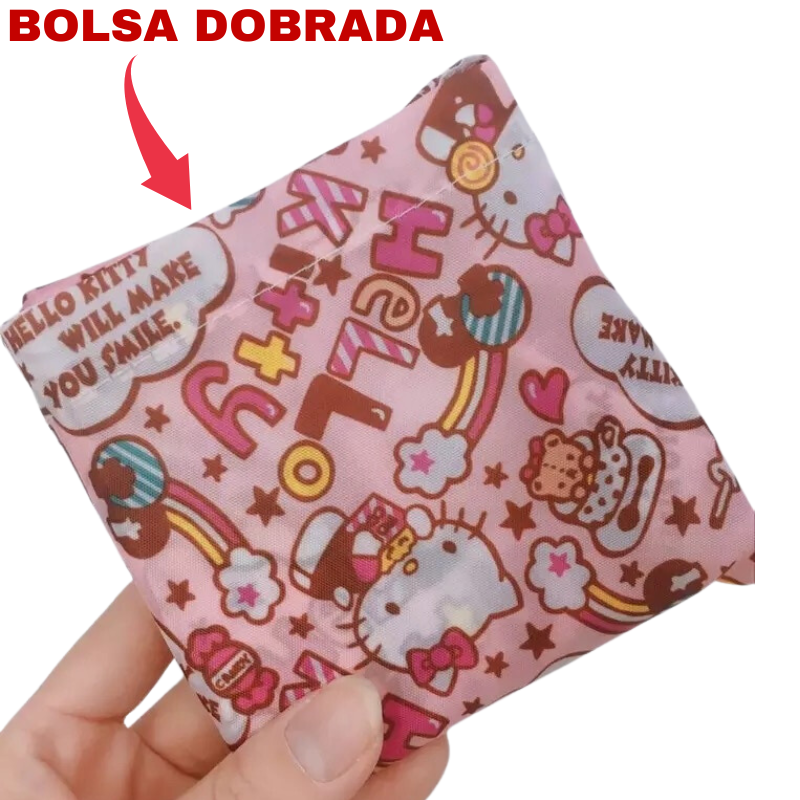 Bolsa de Compras Dobrável - Ecológica