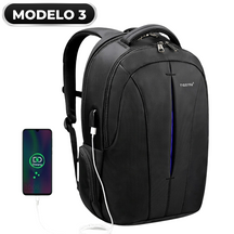 Mochila para Notebook - Com Cadeado Antifurto + Saída de Fone e USB