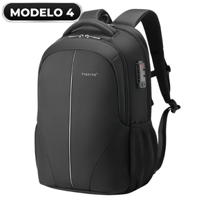 Mochila para Notebook - Com Cadeado Antifurto + Saída de Fone e USB