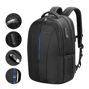 Mochila para Notebook - Com Cadeado Antifurto + Saída de Fone e USB