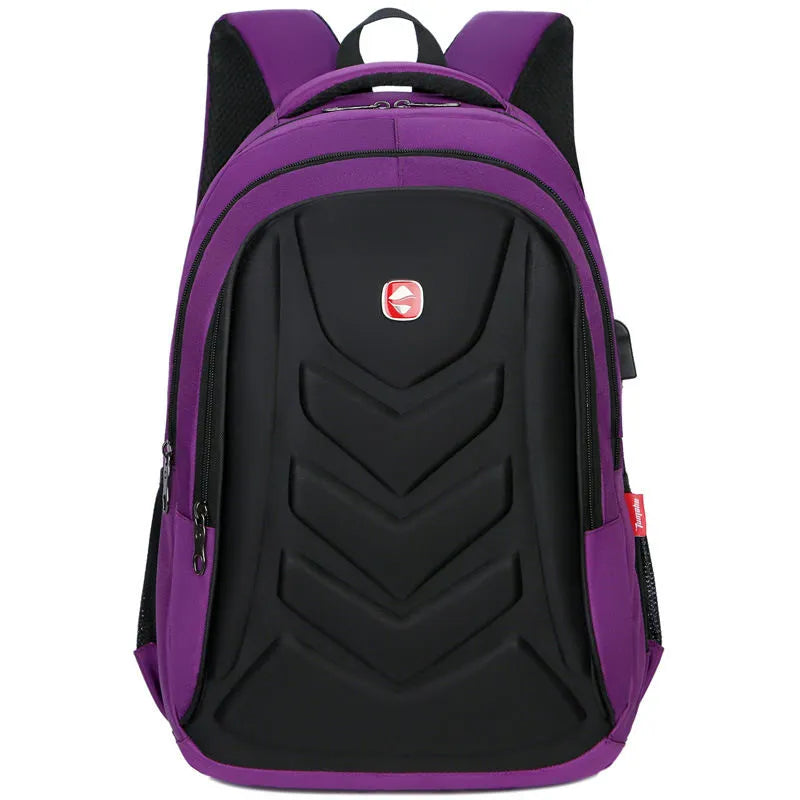 Mochila Escolar Masculina Grande com Porta USB e Fone - CityBag