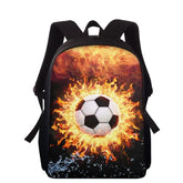 Mochila Escolar de Bola de Futebol - CityBag