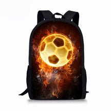 Mochila Escolar de Bola de Futebol - CityBag