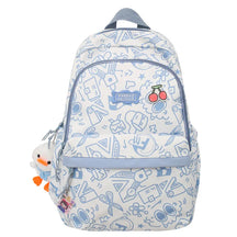 Mochila Escolar Feminina Cartoon Doodle - CityBag