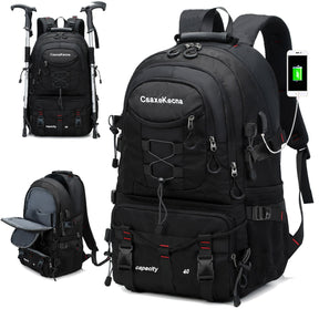 Mochila de Viagem 40 Litros - À prova d'água e Leve