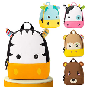 Mochila Escolar Infantil dos Animais 3D - CityBag