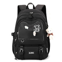 Mochila Feminina Juvenil Moderna com Diversos Bolsos Espaçosos