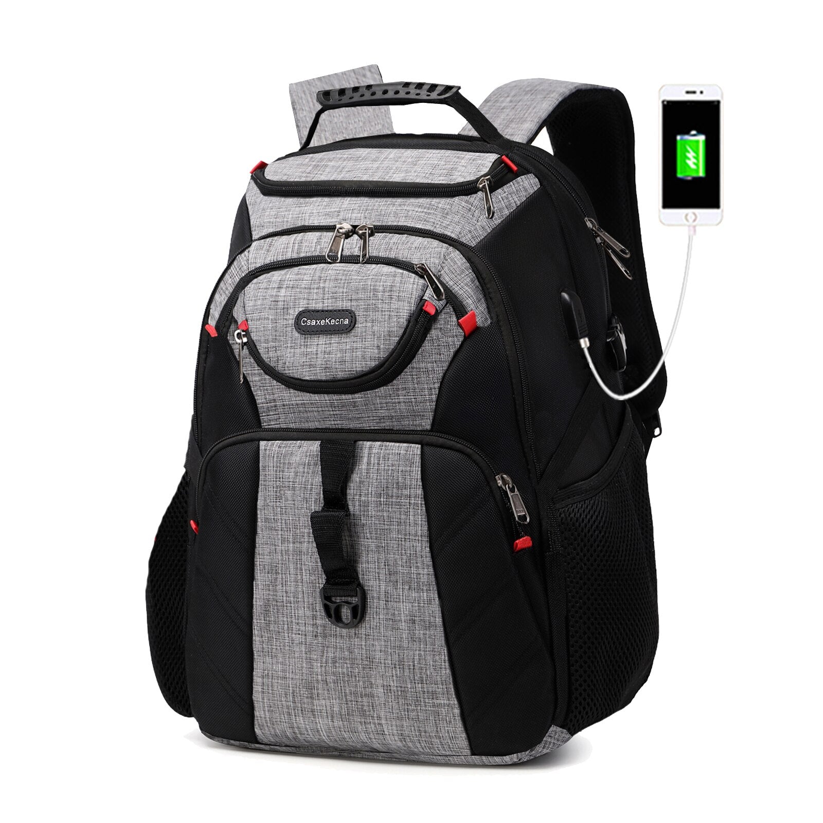 Mochila para Notebook com vários compartimentos - Perfeita para Viagem ou Negócios