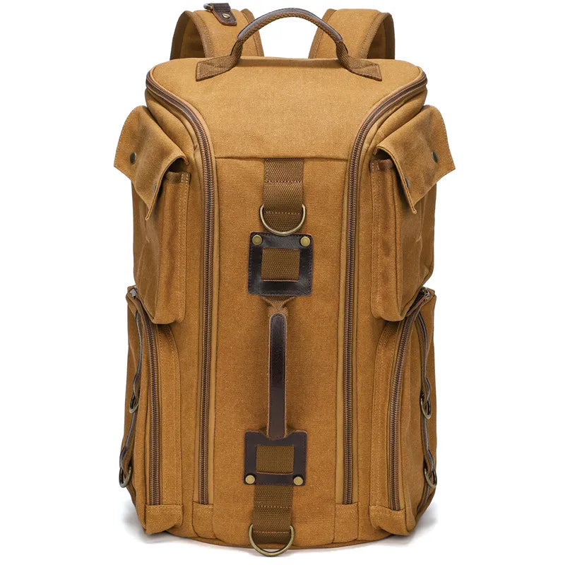 Mochila Retrô Impermeável de Grande Capacidade - CityBag