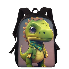 Mochila Escolar Infantil Dinossauro - CityBag