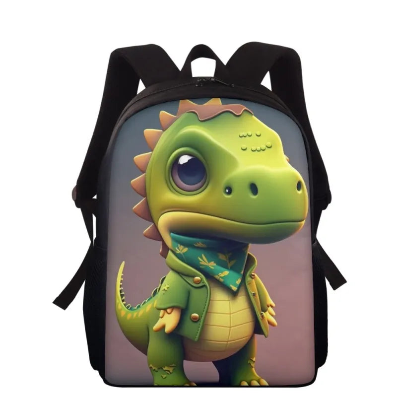 Mochila Escolar Infantil Dinossauro - CityBag
