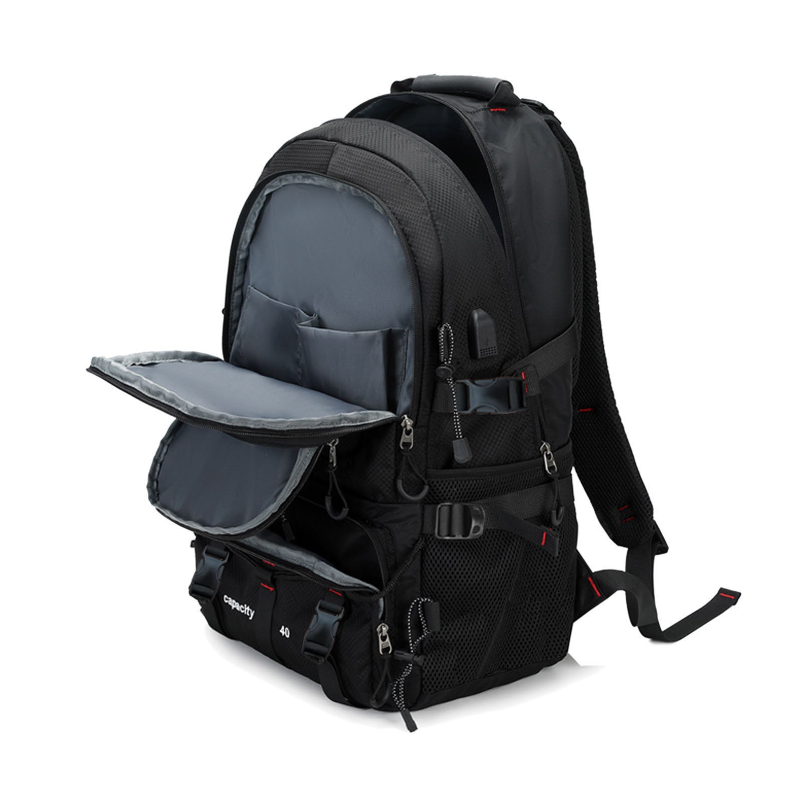 Mochila de Viagem 40 Litros - À prova d'água e Leve