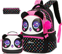 Kit Escolar Fofo com 3 Peças: Mochila, Lancheira e Estojo