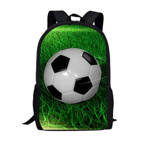 Mochila Escolar de Bola de Futebol - CityBag