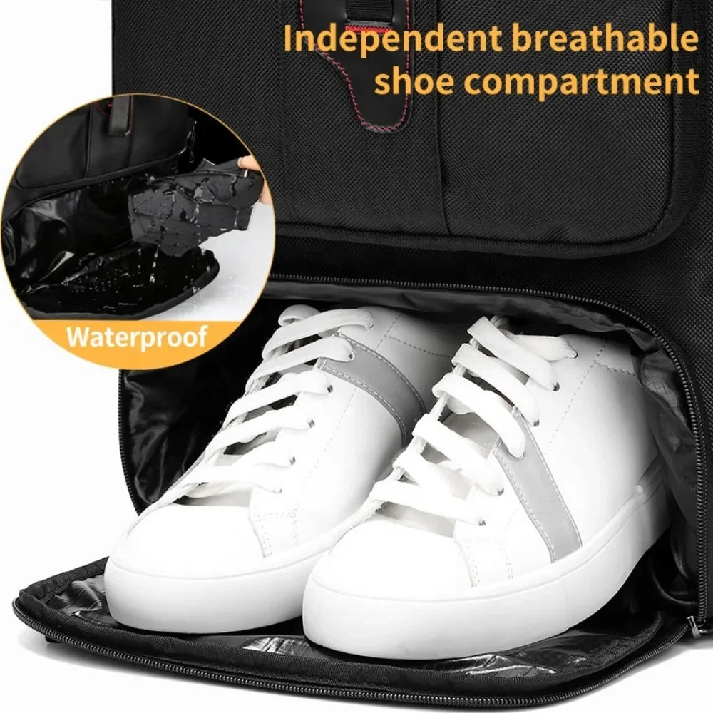 Mochila de Viagem USB de Grande Capacidade a prova d'água