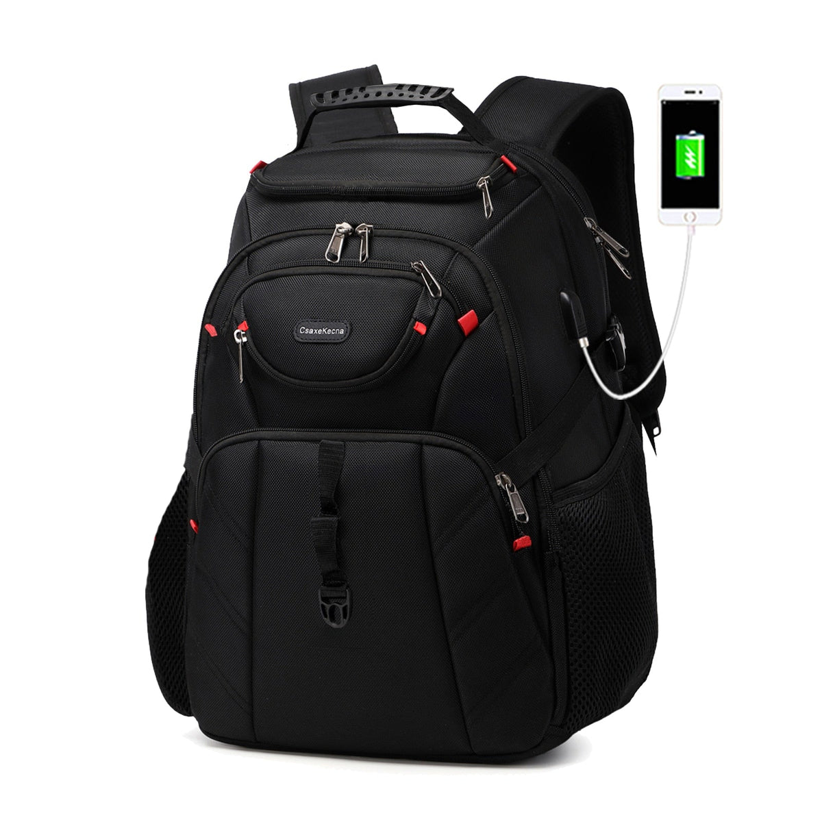 Mochila para Notebook com vários compartimentos - Perfeita para Viagem ou Negócios