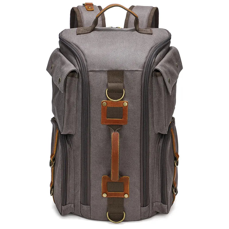 Mochila Retrô Impermeável de Grande Capacidade - CityBag
