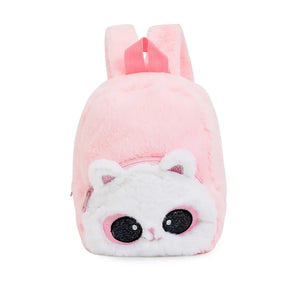 Mochila Escolar Infantil Gatinho de Pelúcia - CityBag
