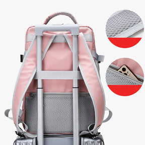 Mochila de Viagem 35L Com Porta de Carregamento USB - CityBag