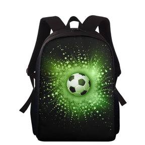 Mochila Escolar de Bola de Futebol - CityBag