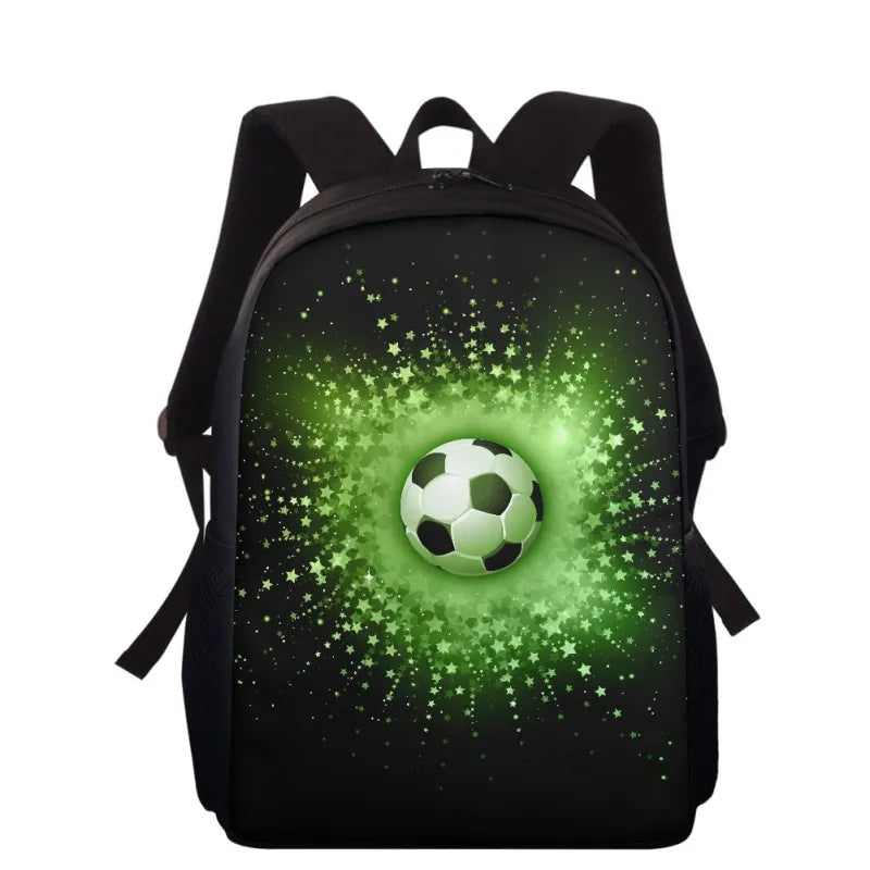 Mochila Escolar de Bola de Futebol - CityBag