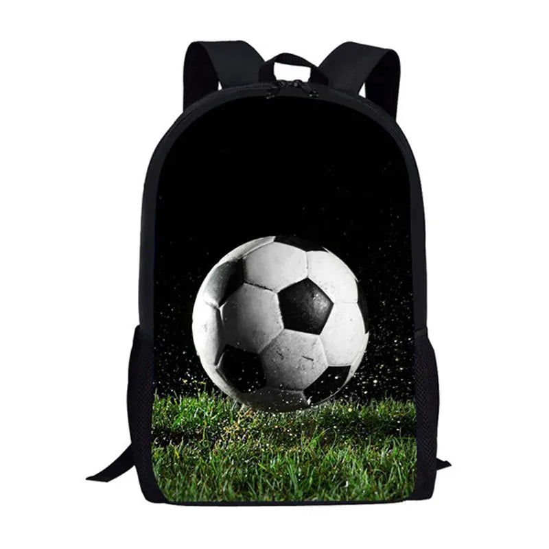 Mochila Escolar de Bola de Futebol - CityBag