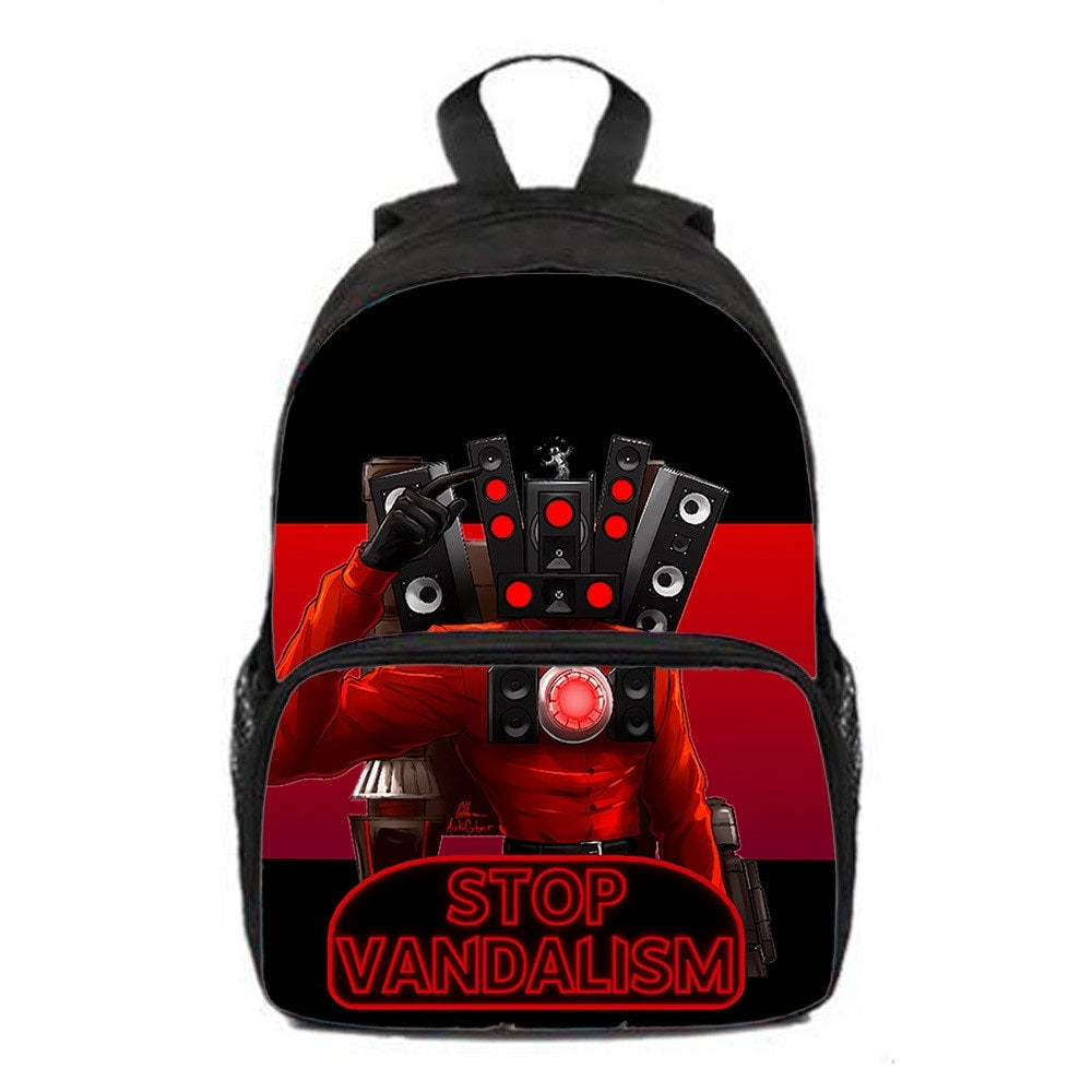 Mochila Escolar Skibidi - CityBag