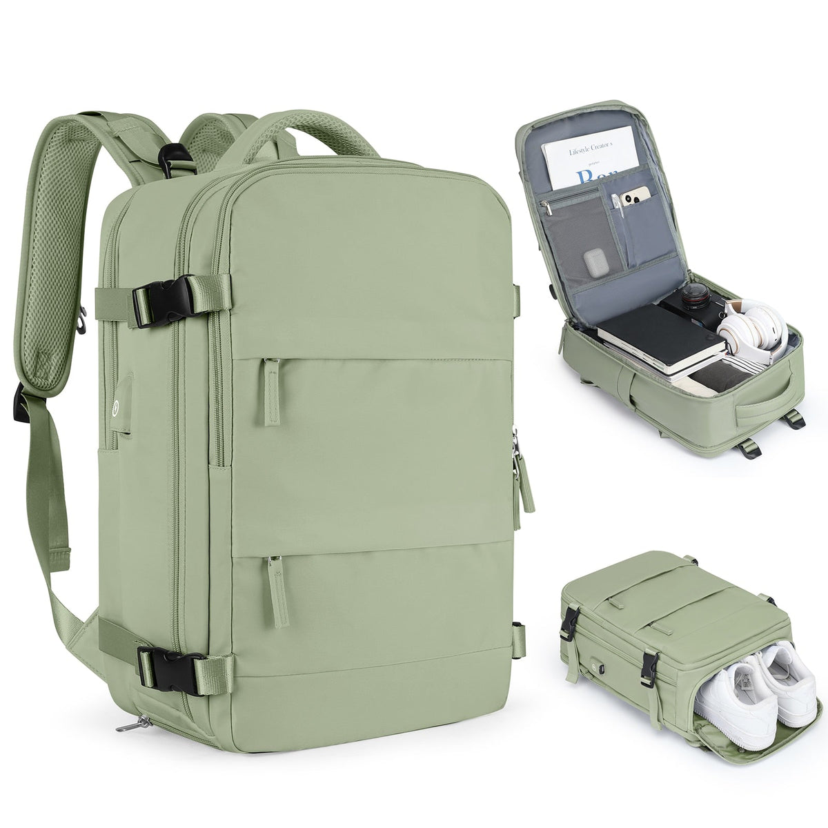 Mochila Multifuncional para Viagem - 25/35 litros