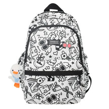 Mochila Escolar Feminina Cartoon Doodle - CityBag