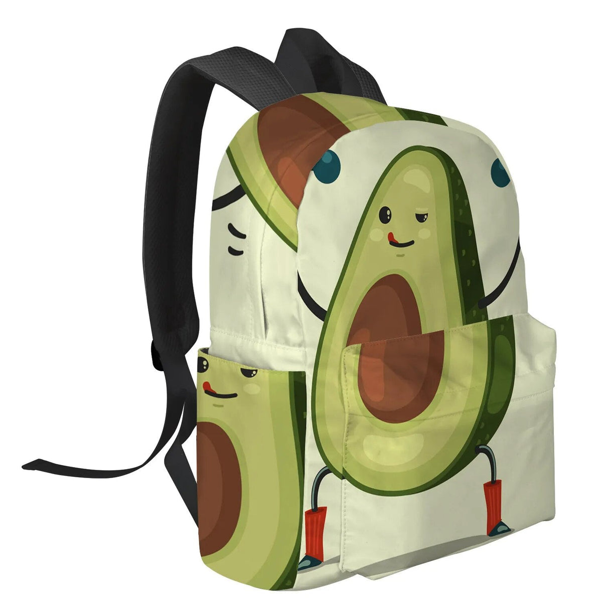Mochila Escolar Estampa de Abacate - Capacidade para Notebook 15"- CityBag