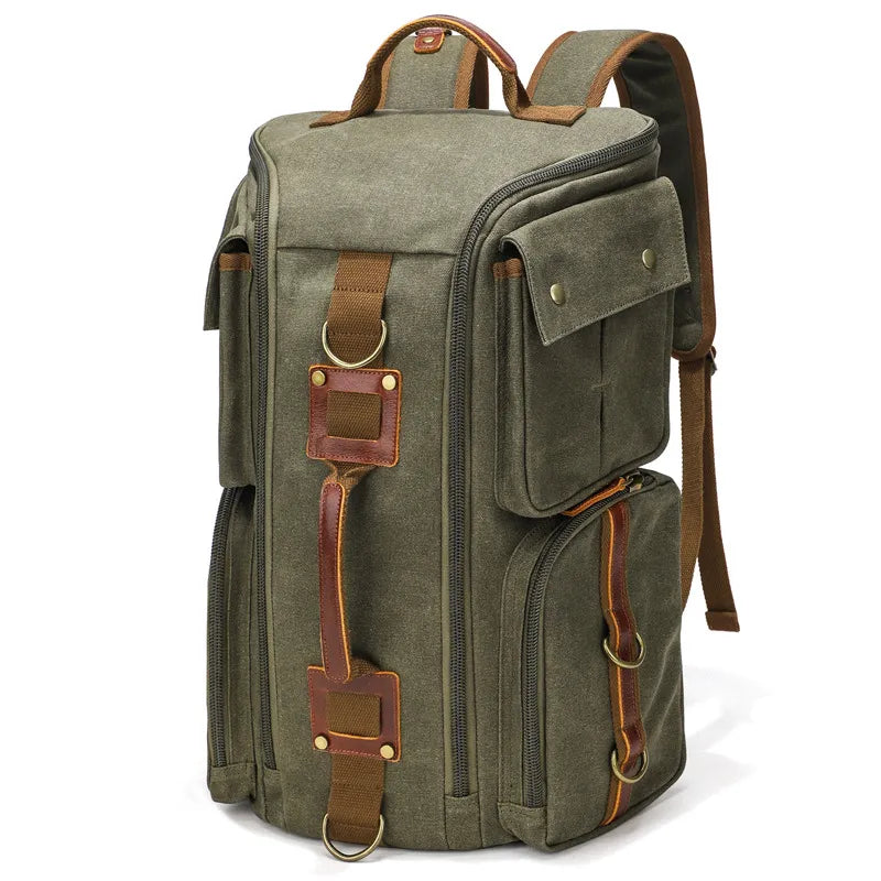 Mochila Retrô Impermeável de Grande Capacidade - CityBag