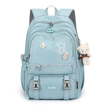 Mochila Feminina Juvenil Moderna com Diversos Bolsos Espaçosos