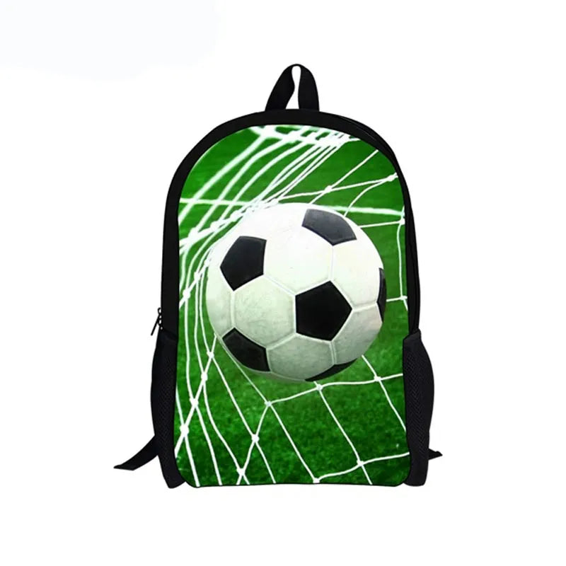 Mochila Escolar de Bola de Futebol - CityBag