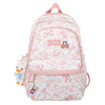 Mochila Escolar Feminina Cartoon Doodle - CityBag