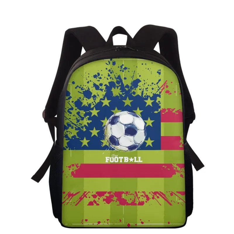 Mochila Escolar de Bola de Futebol - CityBag