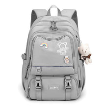 Mochila Feminina Juvenil Moderna com Diversos Bolsos Espaçosos