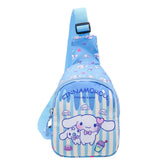 Bolsa Infantil Transversal de Ombro / Peito com Estampa de Desenho Animado